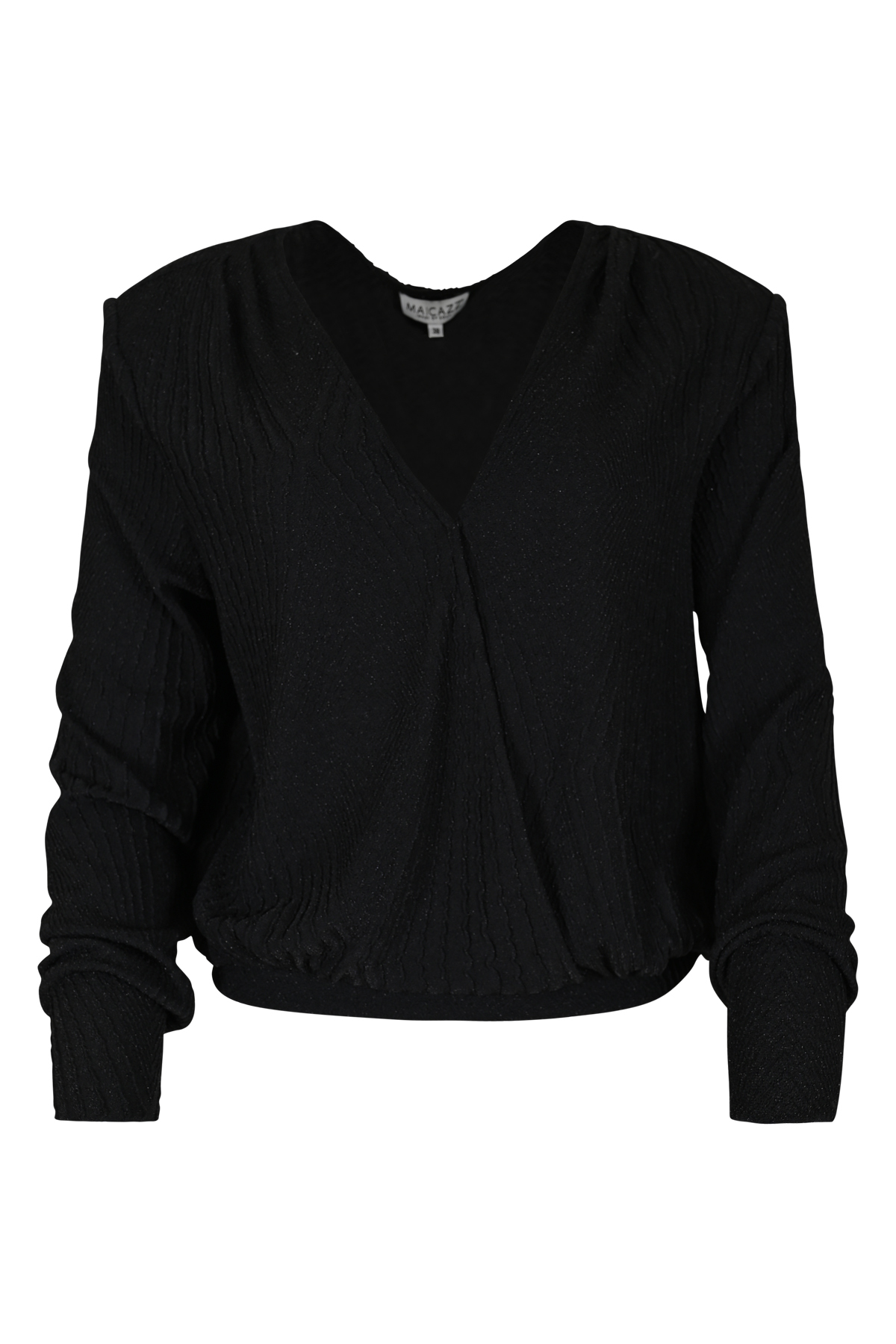 TOP LIRAN BLACK WI24.60.307 VAN MAICAZZ