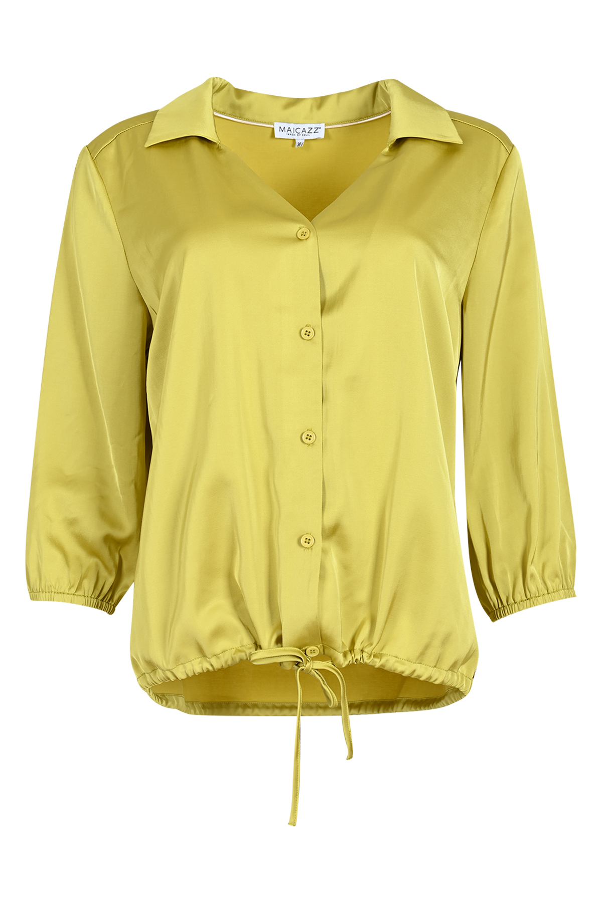 BLOUSE JOLENE LIME SU25.20.310 VAN MAICAZZ