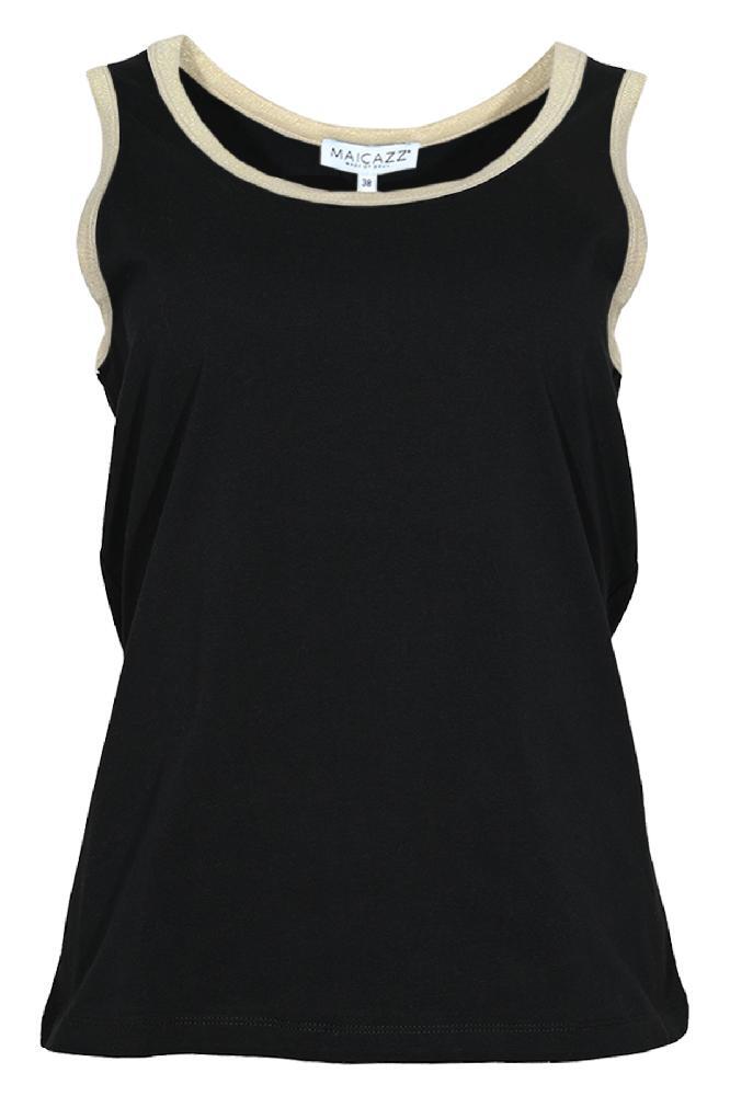 TOP BALLET BLACK/GOLD SU25.60.341 VAN MAICAZZ