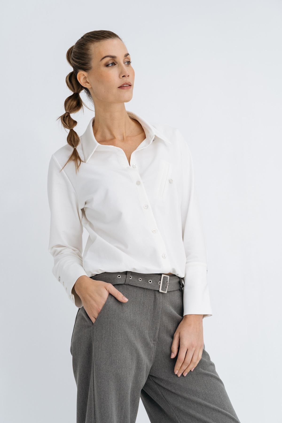 BLOUSE POLLY FA25.20.004 OFFWHITE VAN MAICAZZ