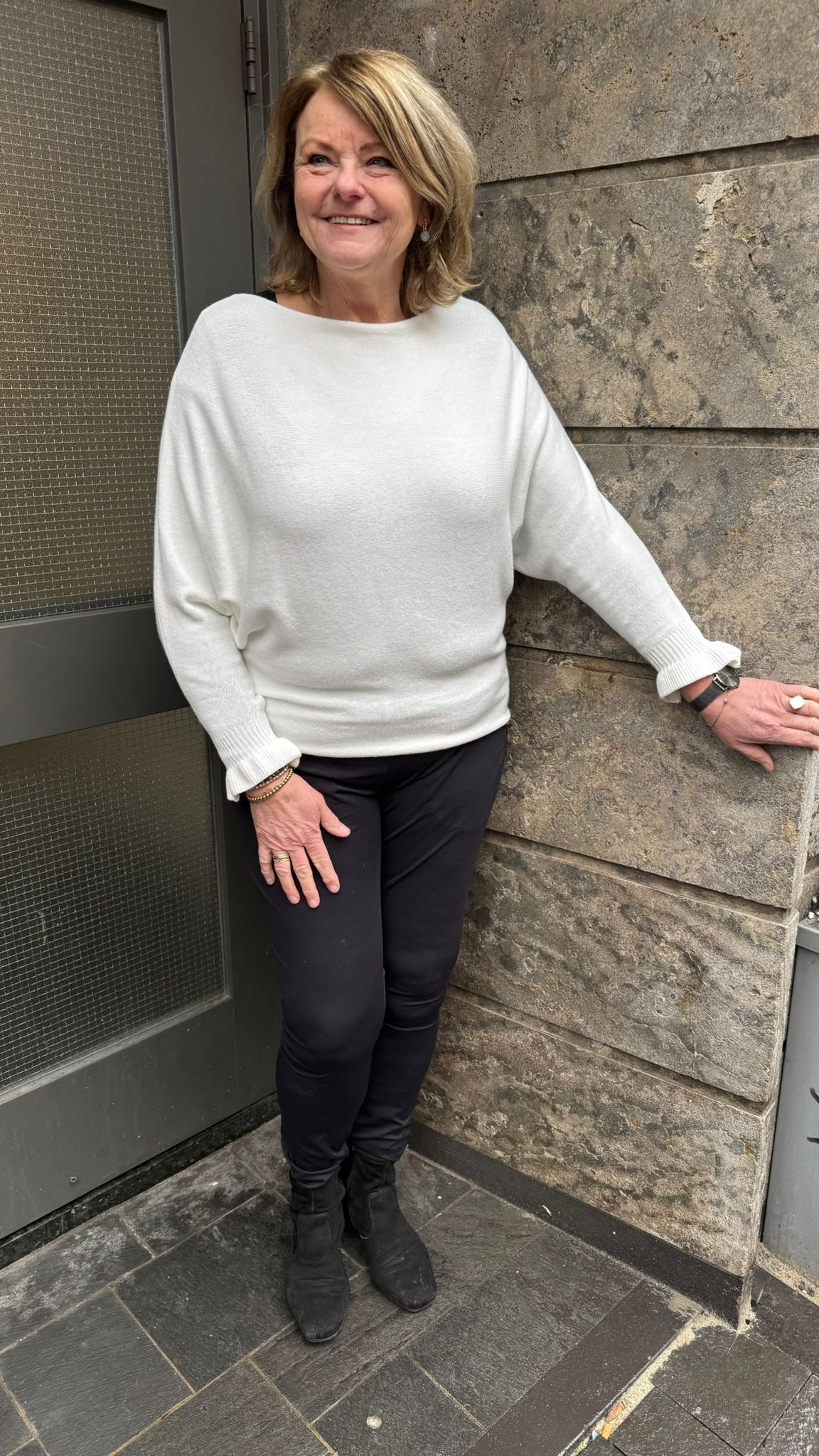 TRUI LADY VLEERMUIS MOUW OFF-WHITE