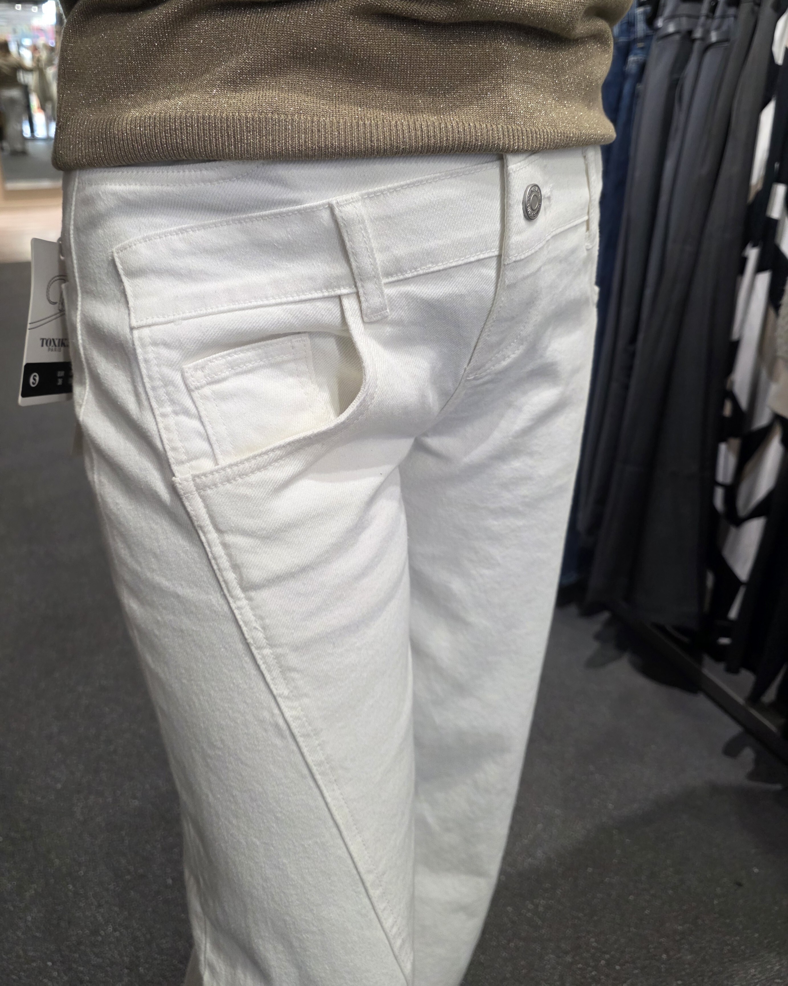JEANS CREME TES VAN TOXIK