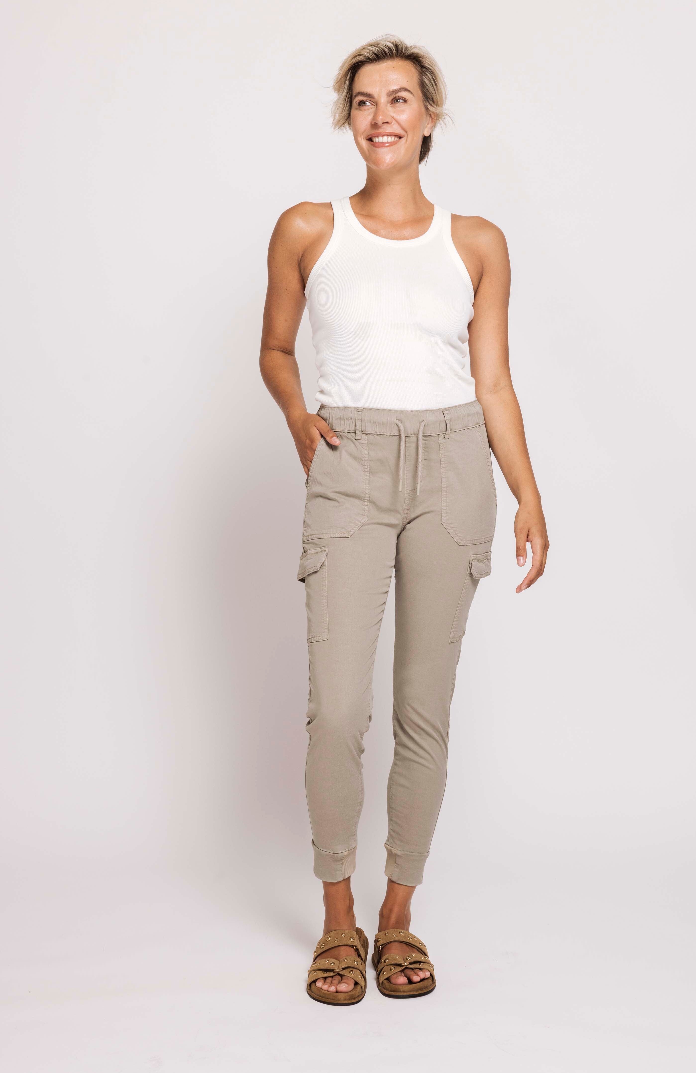 BROEK ZHDAISEY  N208-N8014 GREEN VAN ZHRILL