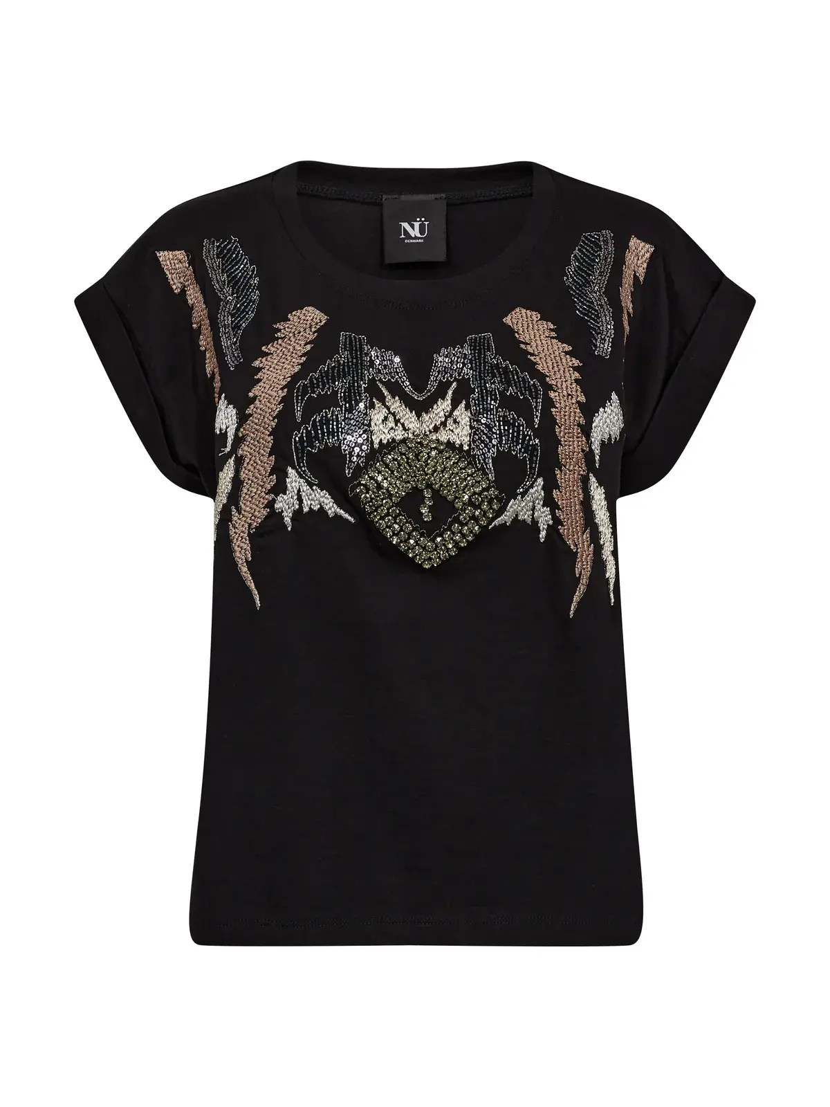 SHIRT CLARISSA TEE SPRING MARSALA MIX 8745-50 VAN NÙ DENMARK