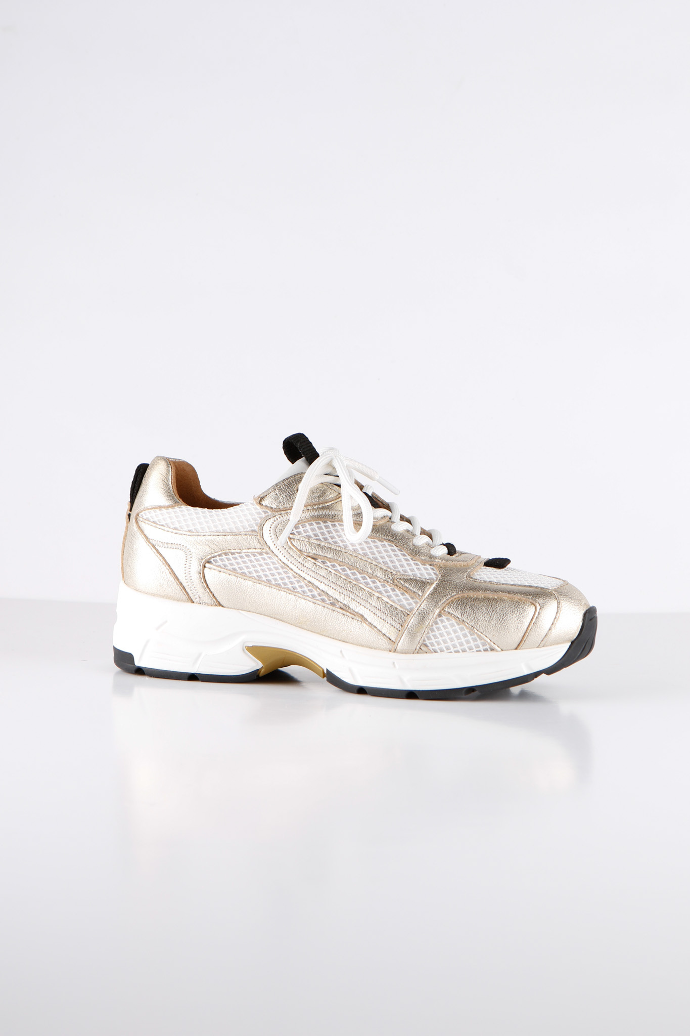 SNEAKERS NEYA B11849-01 CHAMPAGNE/WHITE VAN DWRS