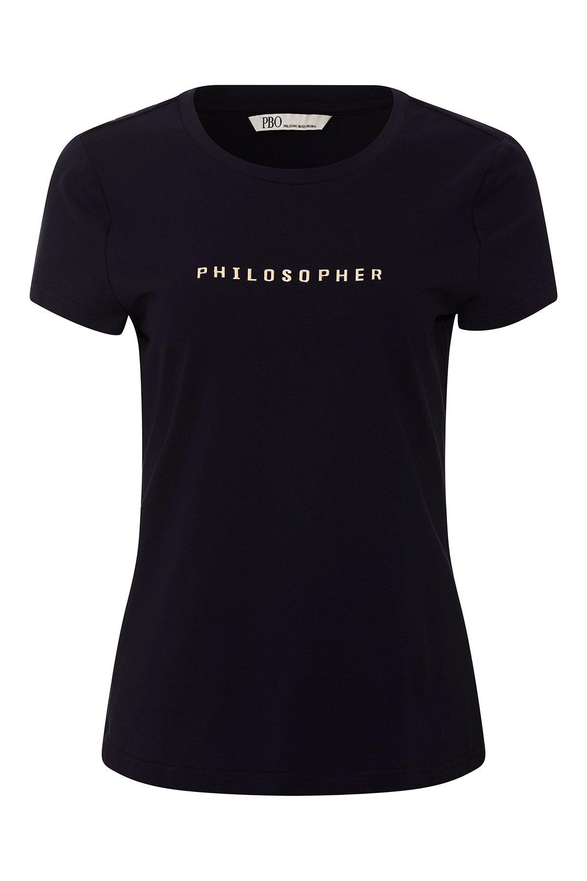 T SHIRT PHILOSOPHER BLACK VAN PBO